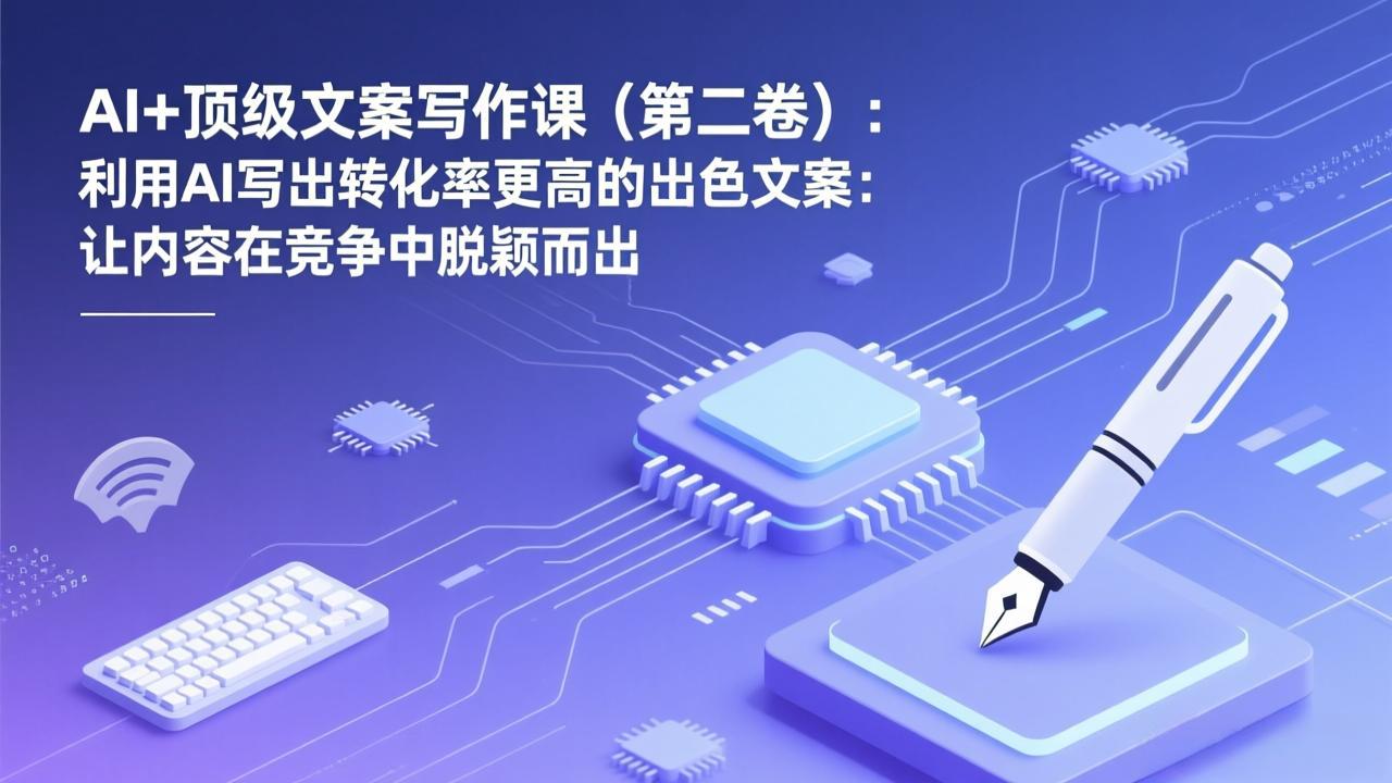 AI+顶级文案写作课(第二卷