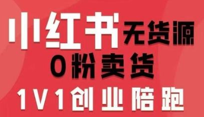 小红书无货源0粉电商课，开店准备、选品策略、笔记撰写、视频剪辑、数据分析、账号打造、资料文档(更新26年3月)